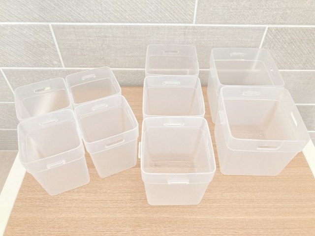 100均「くつした整理カップ