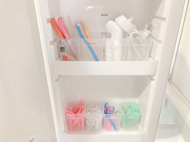 100均「くつした整理カップ
