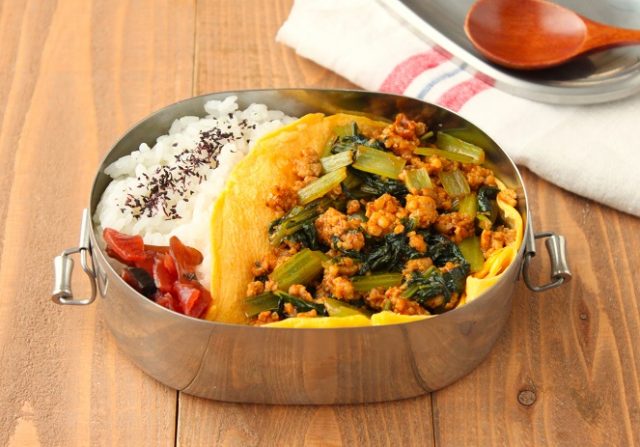 キーマカレー2品弁当