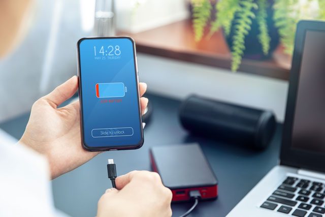 スマホ充電