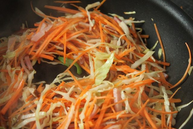 細切り野菜