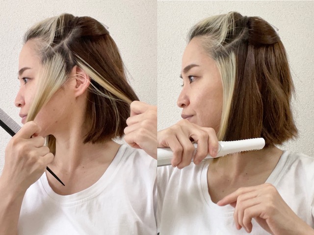 初心者でも簡単！髪のうねり・広がりを抑える「ストレートアイロン」の当て方