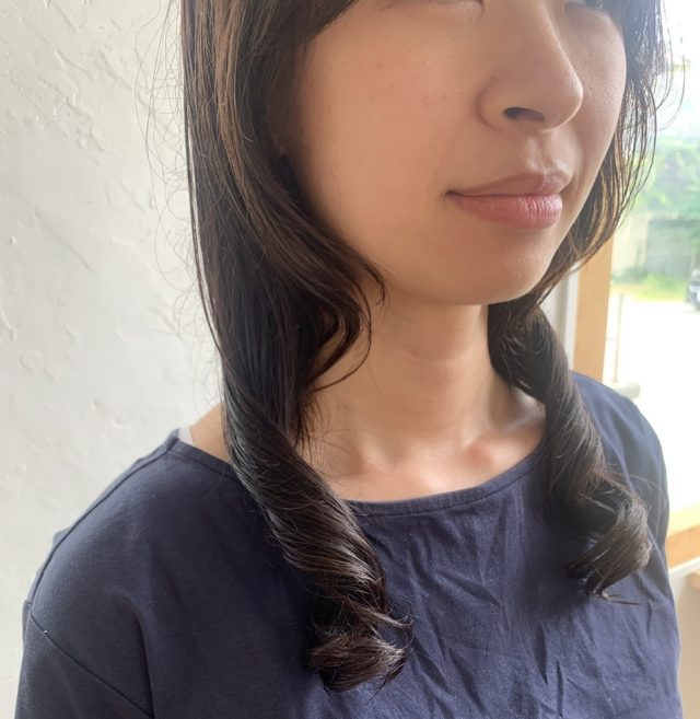 ロングヘアの乾かし方