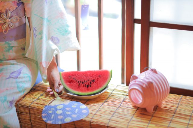 すいか、夏のイメージ