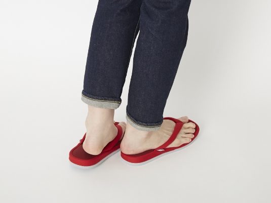 ABE HOME SHOES/帆布草履 M