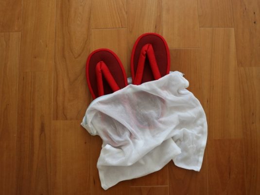 ABE HOME SHOES/帆布草履 M