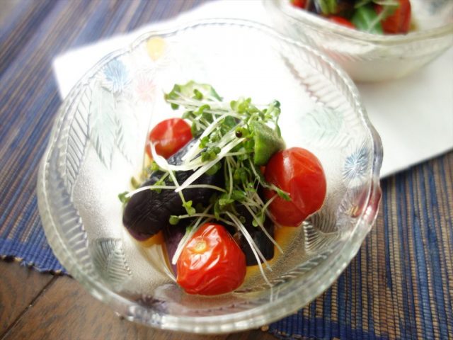 夏野菜の和風煮びたし