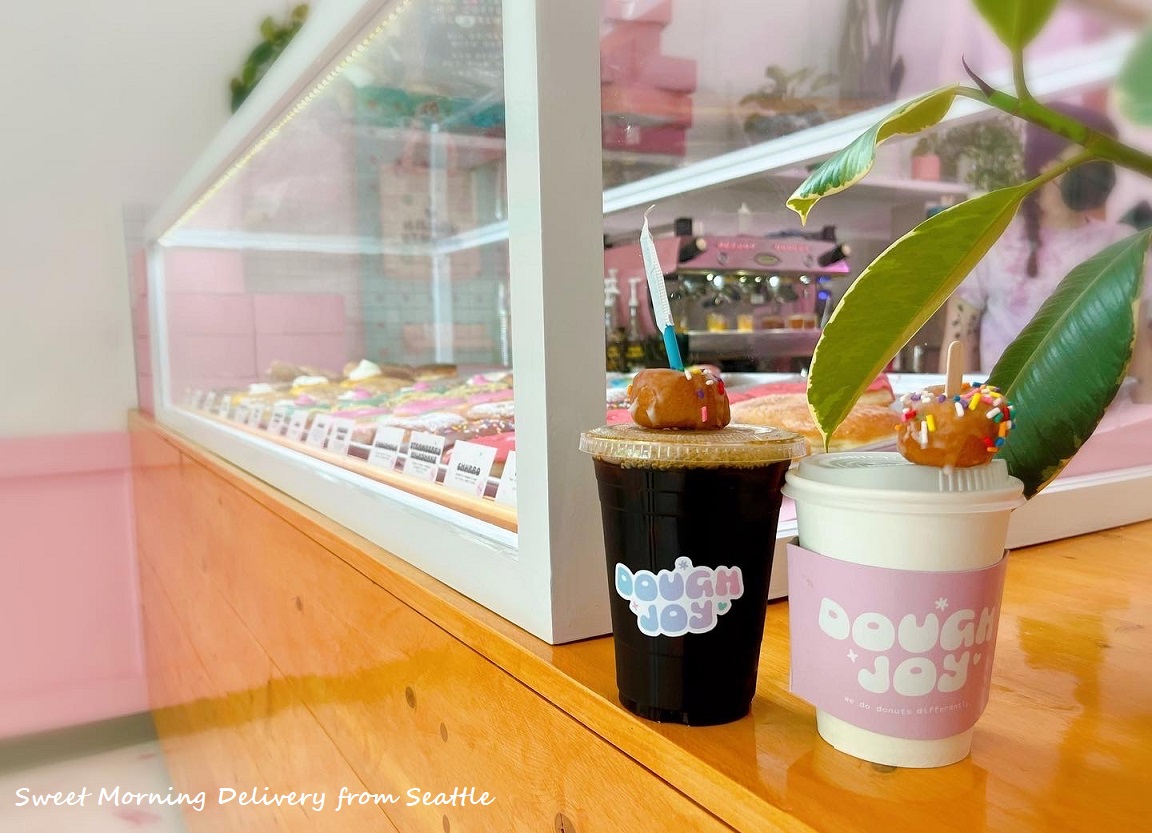 ドーナツで朝ごはん🍩
