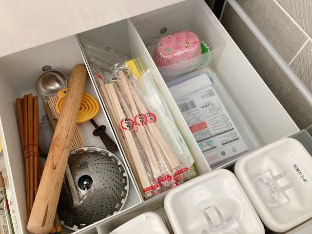 「ストック管理」がしやすくなる収納術(割りばし)