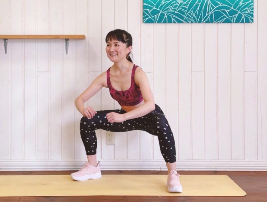 効率よく全身痩せ！「スクワット」3種