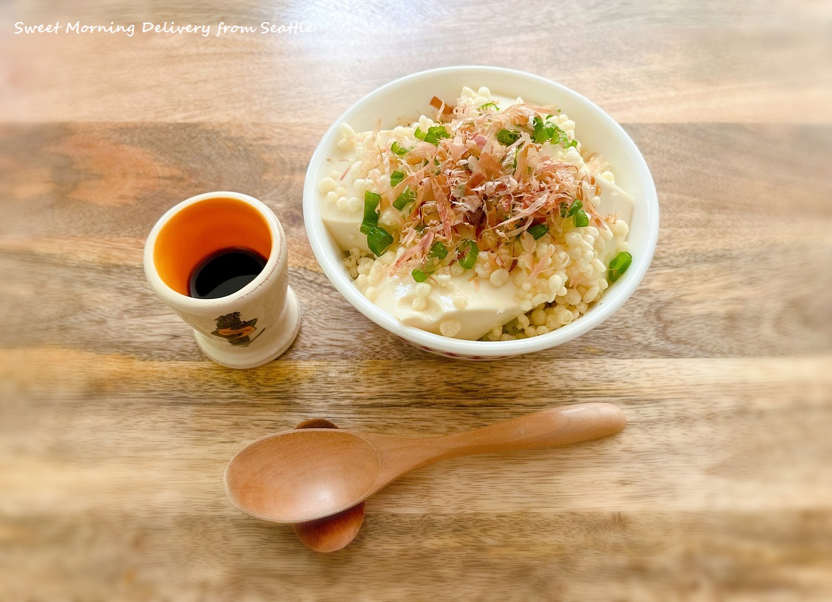 食欲のない夏に…豆腐丼