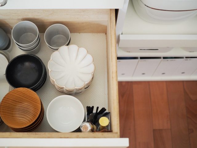 毎日使う食器の収納