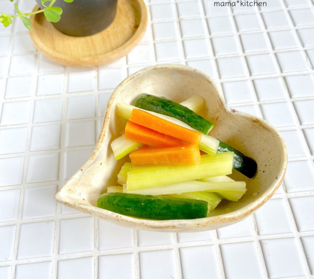 野菜のわさび漬け