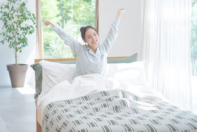 心地よい目覚め