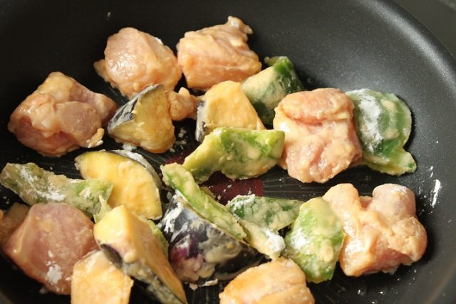 鶏と夏野菜の唐揚げ
