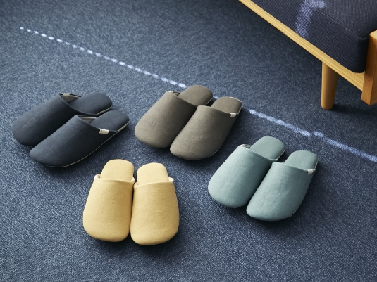 足裏にフィット！丸洗いOKでコスパ抜群「ABE HOME SHOES 脱げにくい綿麻のスリッパ」
