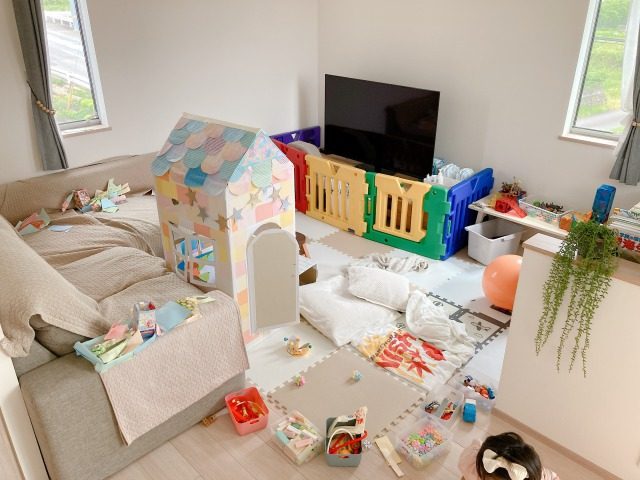 家族も片付けできる部屋作り