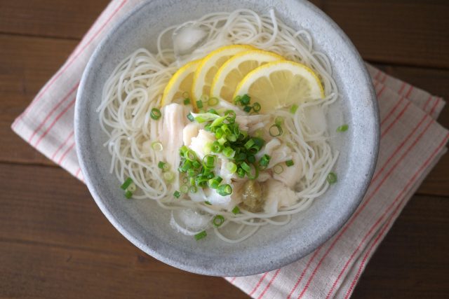 塩レモン冷やし麺