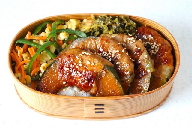 2品弁当の詰め方