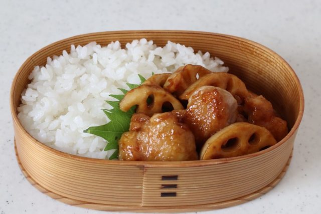 2品弁当の詰め方