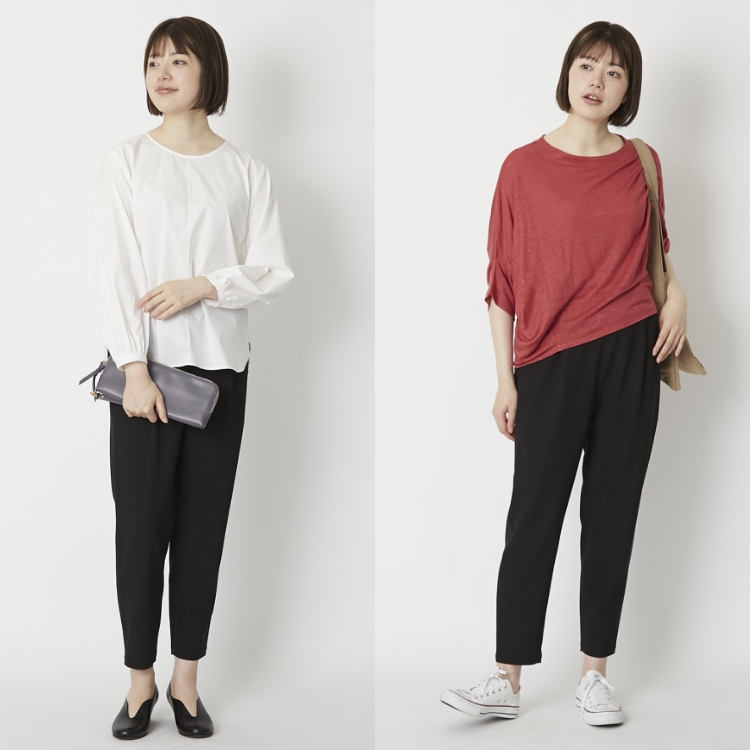 STELLA CIFFON/ウォッシャブルポリエステルのセットアップ
