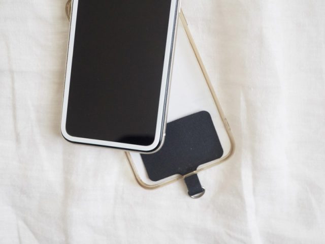 牛革 2way スマホストラップ