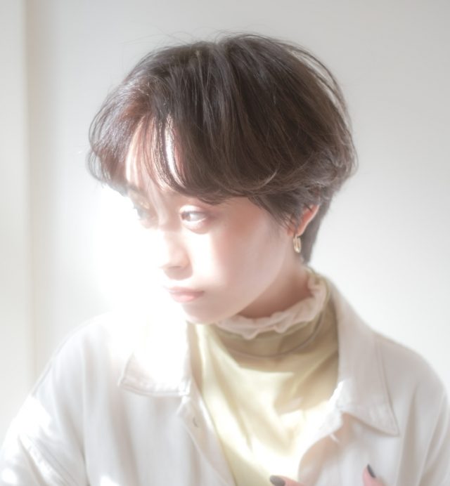 ショートヘアのスタイリング