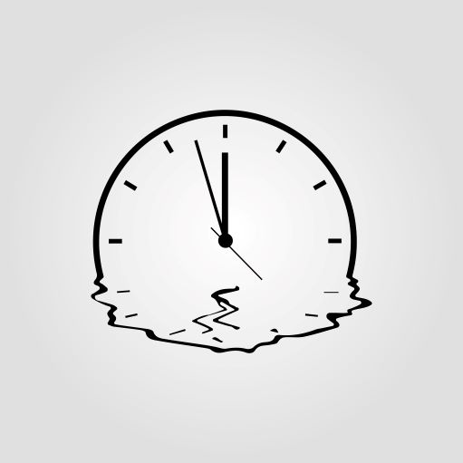 溶ける時計