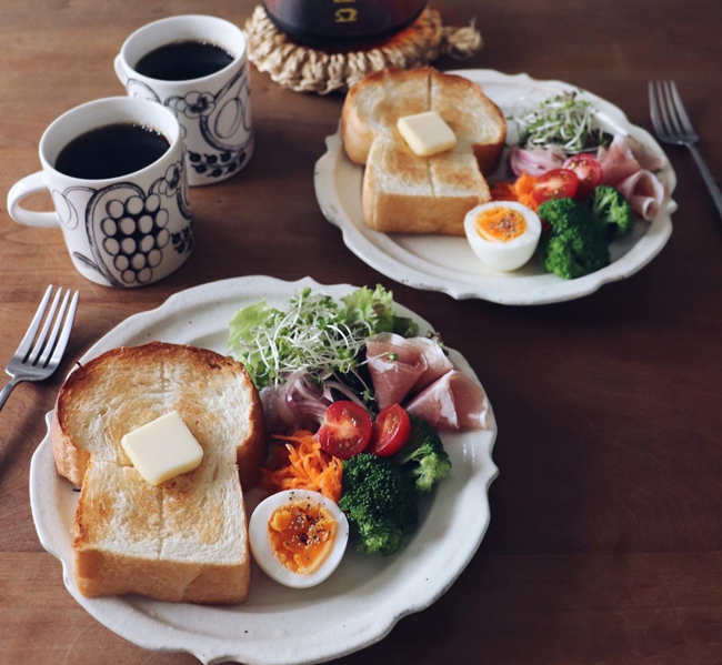 朝食は「パンとコーヒー」。わたしが好きな朝の過ごし方