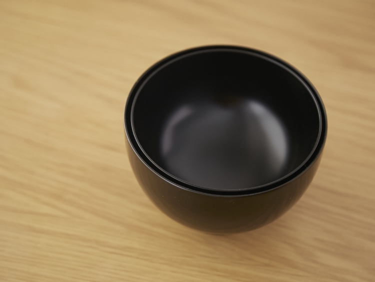 松屋漆器店/洗浄機対応 入子夫婦椀 中