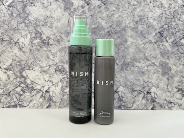 「リズム」の化粧水&ミルク美容液