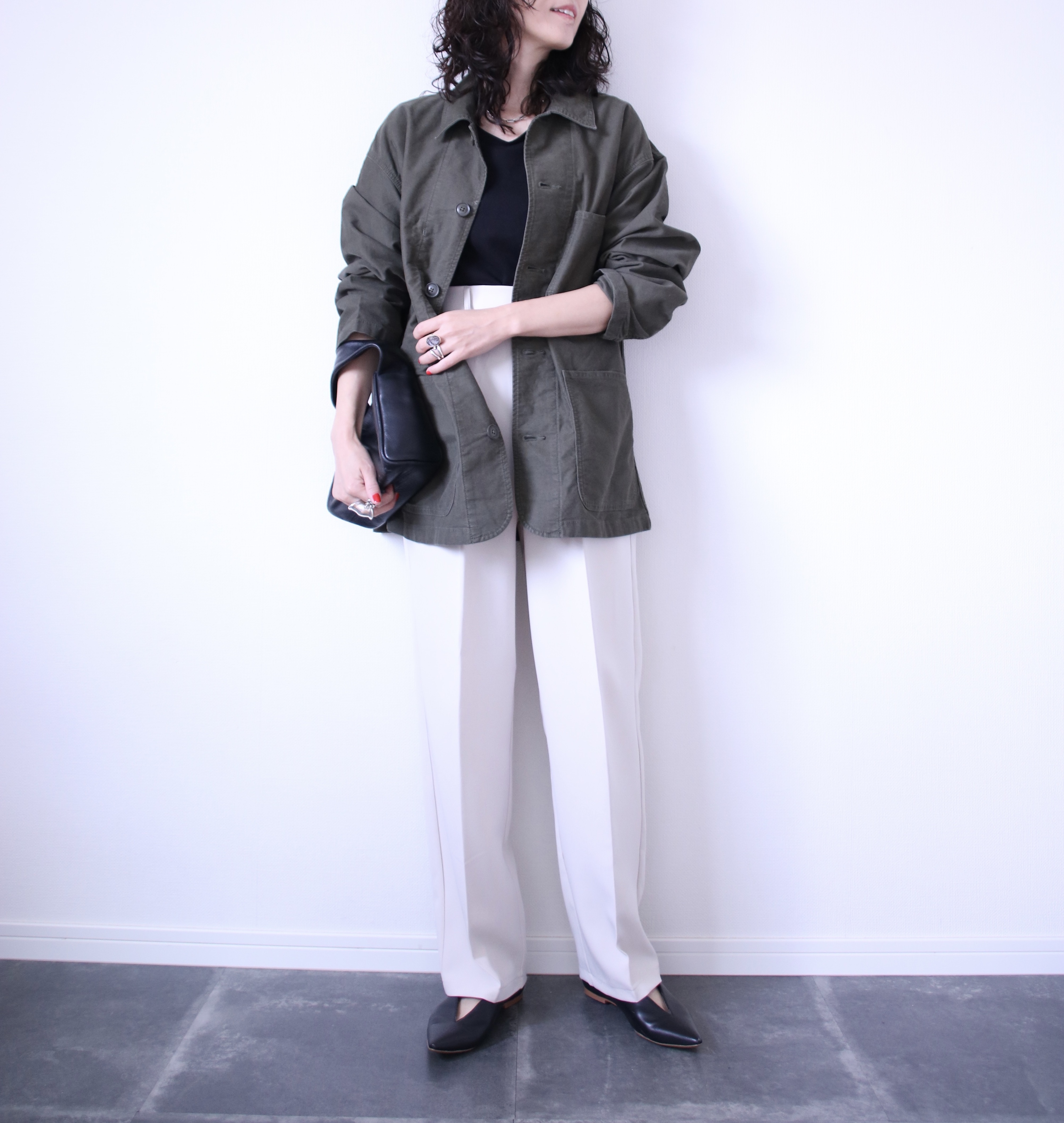 長く使える1枚！UNIQLO「ユーティリティジャケット」着回しコーデ3つ