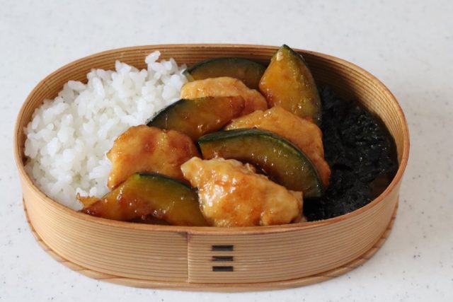 2品弁当の詰め方