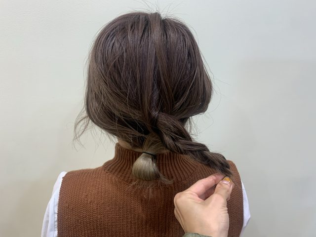 冬のまとめ髪３