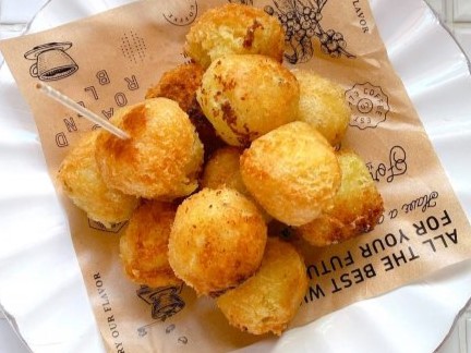 シンプルな材料で簡単！「さつまいもドーナツ」の作り置き