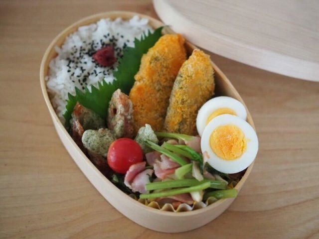 曲げわっぱ弁当2