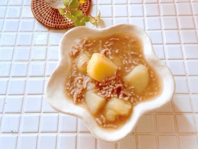 じゃがいものそぼろ煮