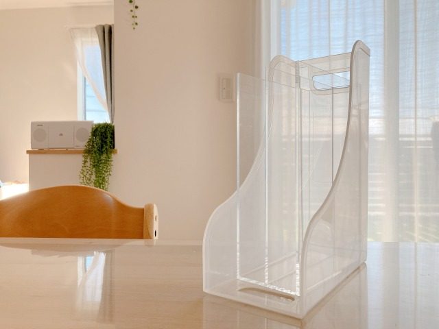 無印良品の「アクリル収納スタンド」使い方