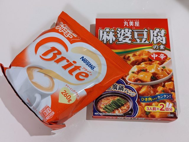 「麻婆豆腐」×「追いブライト」