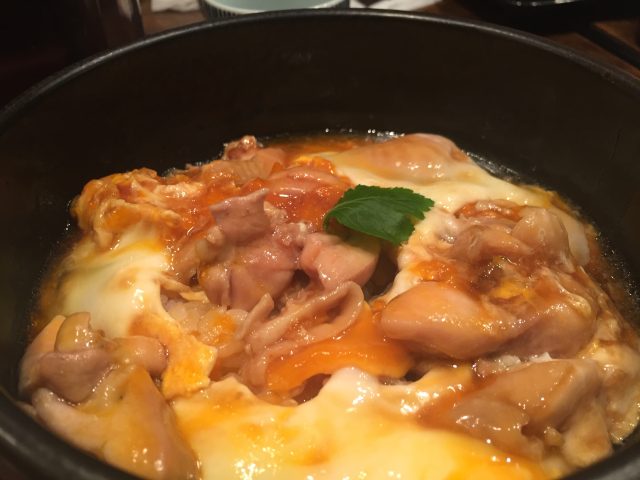 鳥藤分店の親子丼