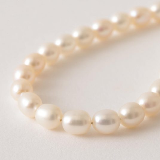misa/two way pearl necklace