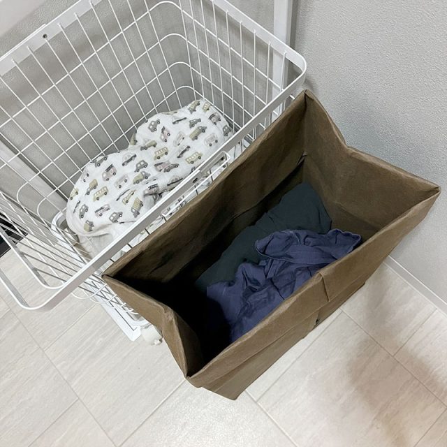 ボンモマン「目隠しできる 紙製 収納ケース」