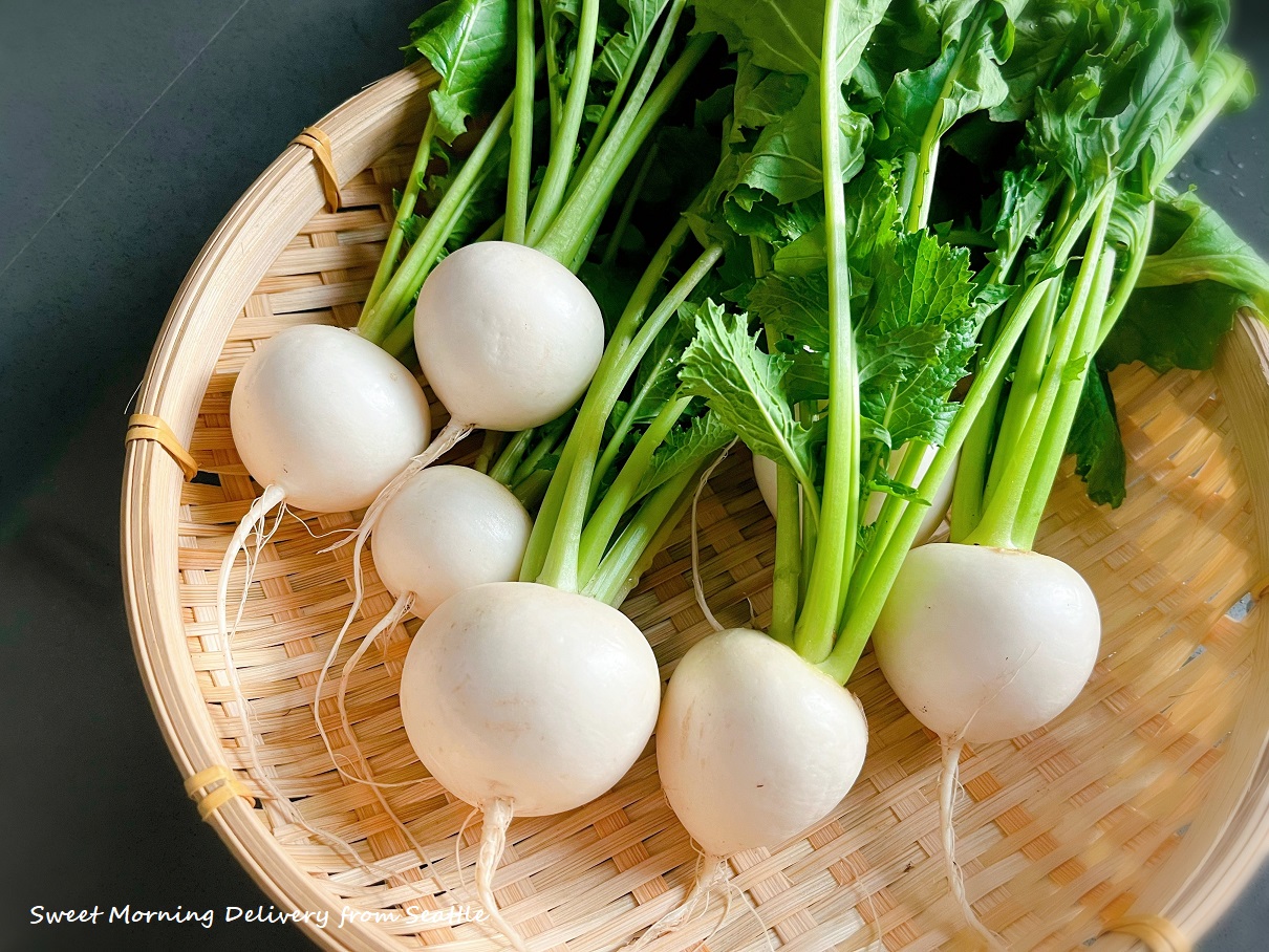冬野菜：かぶ三昧の朝ごはん