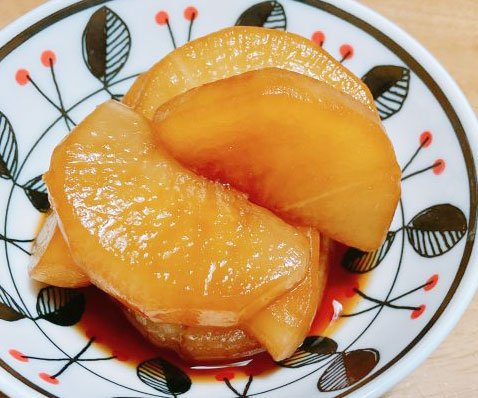 ツヤツヤの絶品！ご飯が進む簡単作り置き「大根のべっこう煮」
