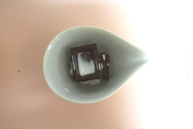 チョコレートと牛乳