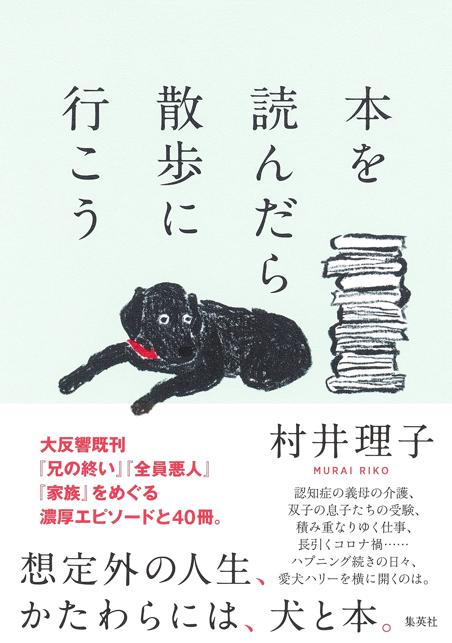 休日の読書に！心に刺さる読書エッセイ『本を読んだら散歩に行こう』