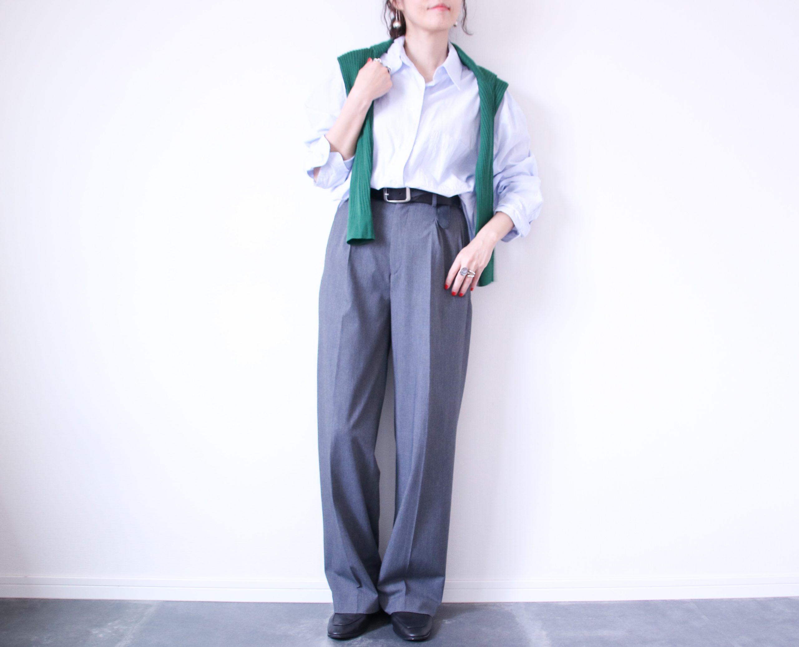 大ヒット商品！UNIQLO「タックワイドパンツ」着回しコーデ3つ