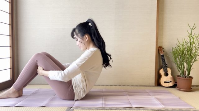 ※反動を使わないように気をつけましょう