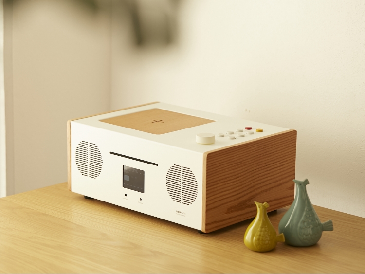 レトロな見た目で機能はモダン！「All in One デスクトップオーディオ W401D」