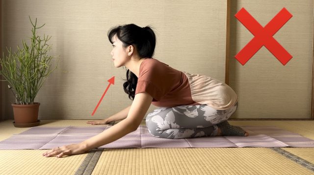 ピラティスアレンジ「スワン」